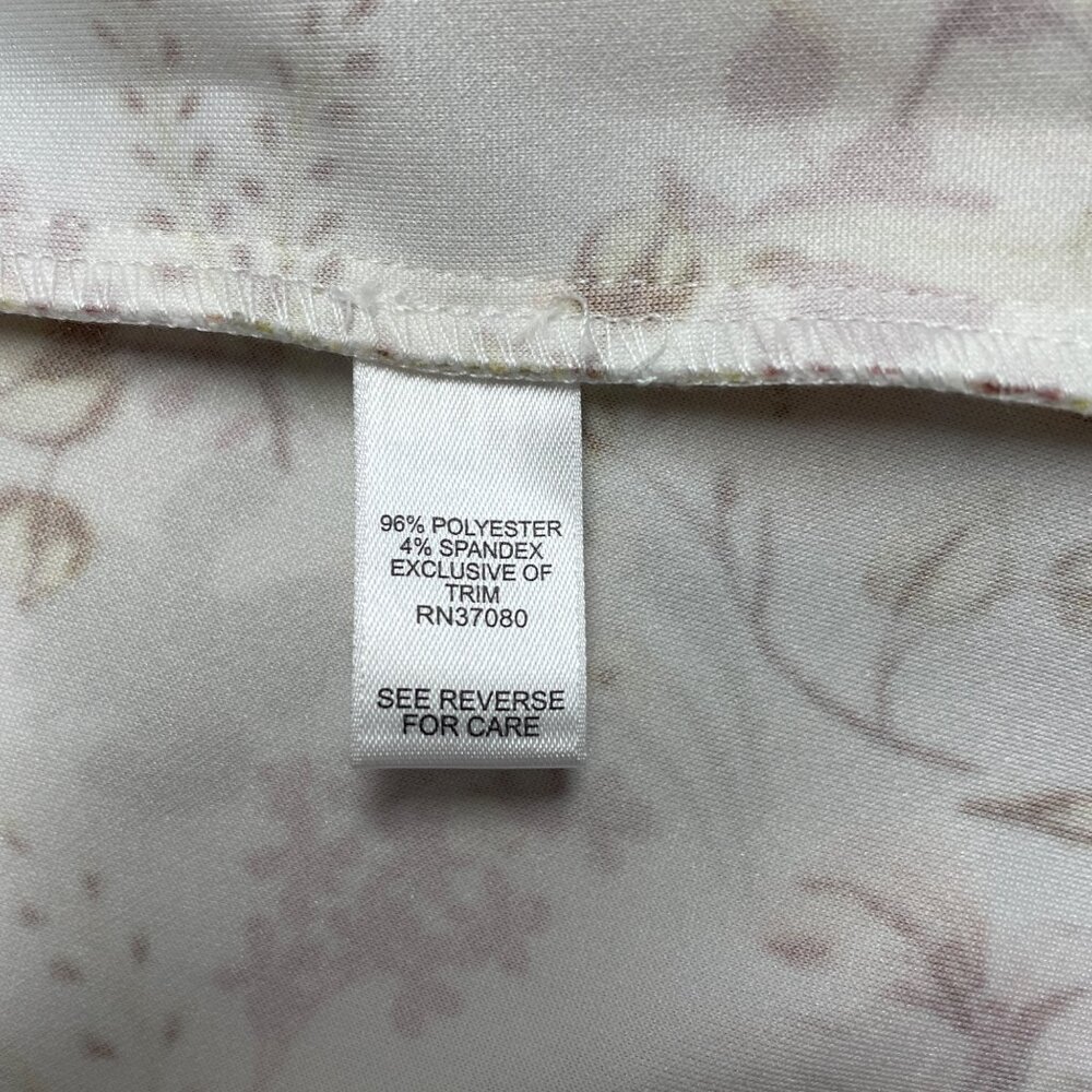CATO EST 1946 BLAZER PASTEL FLORAL COLORFUL ARTSY SIZE 26/28W STRETCH OPEN FRONT - Picture 7 of 11